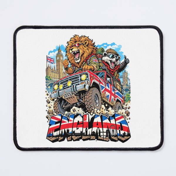 Item preview, English Adventure with Lion and Badger designed and sold by EdwinkOne.