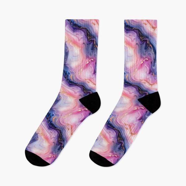 Item preview, Pink Purple Blue Rose Gold Marble Pattern designed and sold by NTGUILTY.
