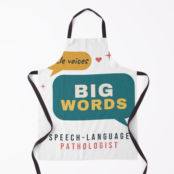 Artikelvorschau, Little Voices Big Words Speech Language Pathologist entworfen und verkauft von Good Little Days.
