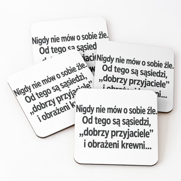 Item preview, Nigdy nie mów o sobie źle  designed and sold by PRINTIONAL.