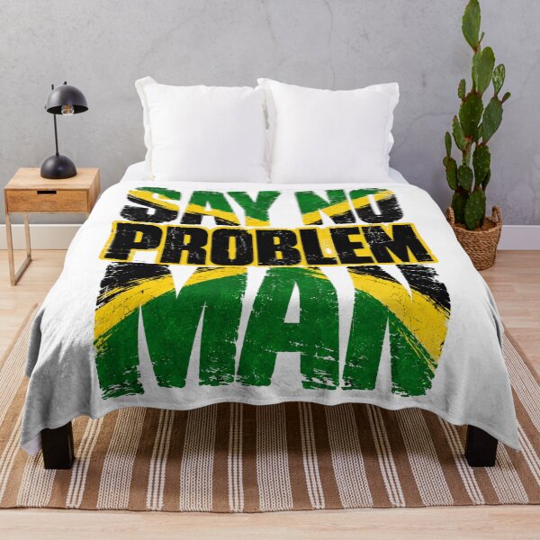 Item preview, Say No Problem Man Jamaican Flag designed and sold by freshwear design.