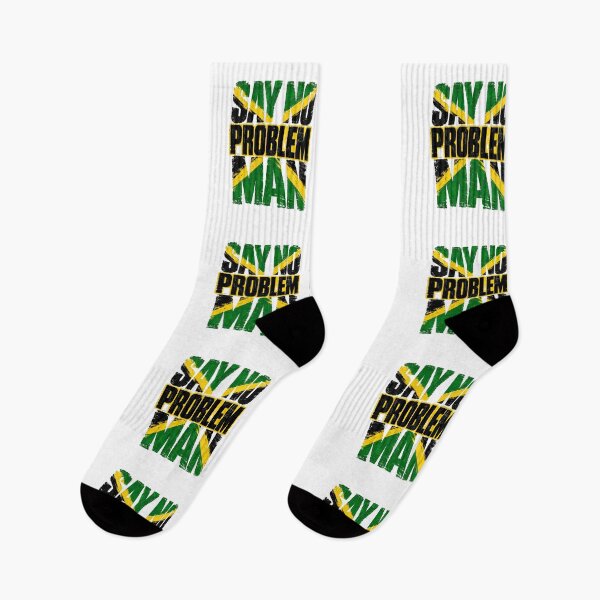 Item preview, Say No Problem Man Jamaican Flag  designed and sold by freshwear design.