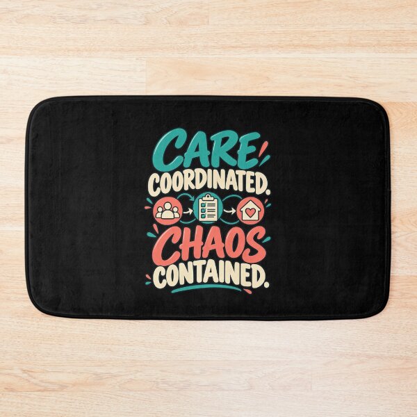 Artikelvorschau, Care Coordinated Chaos Contained | Case Manager Appreciation entworfen und verkauft von MOTIFOLK.