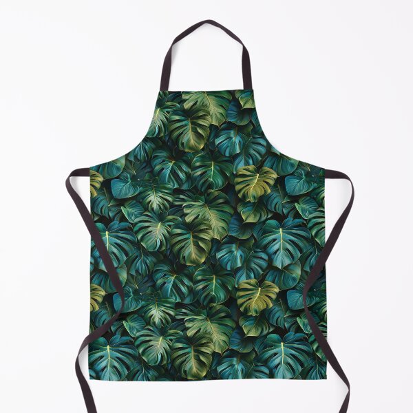 Item preview, Lush Green Monstera Tropical Leaves Botanical Pattern designed and sold by NTGUILTY.