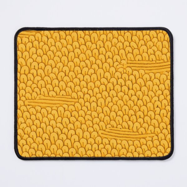 Item preview, Gold knitted fabric pattern designed and sold by homydesign.