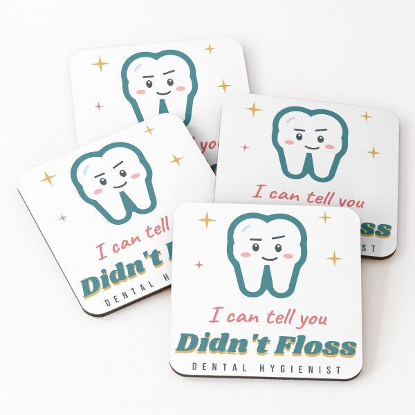 Artikelvorschau, I Can Tell You Didn't Floss Dental Hygienist entworfen und verkauft von Good Little Days.