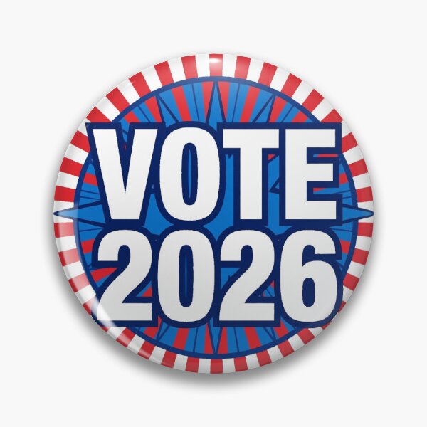 Item preview, Vote 2026 — Patriotic Election Sticker designed and sold by Paps-Supply-Co.