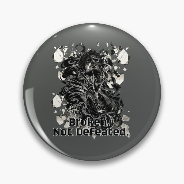 Item preview, Broken Not Defeated Warrior designed and sold by AhmadAnnaPrints.