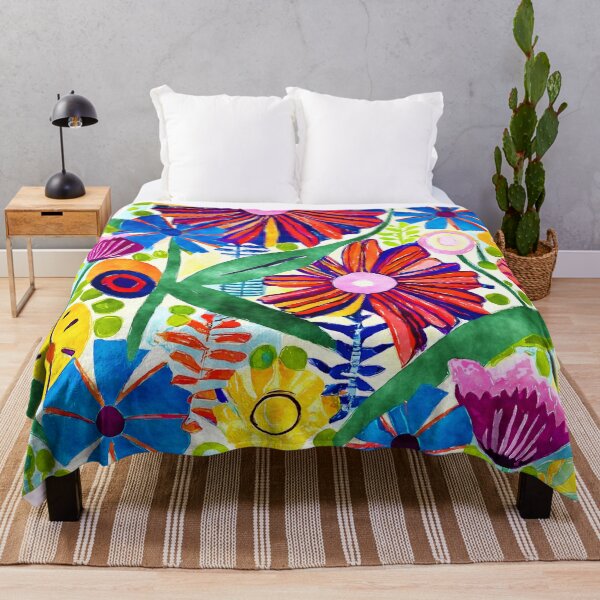 Item preview, Groovy Retro Flower Power Pattern designed and sold by DEC02.