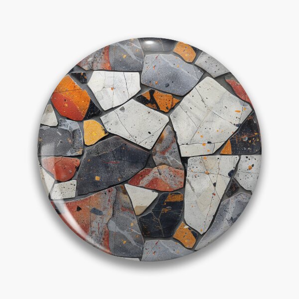 Artikelvorschau, Muster aus gebrochenen Terrazzo-Stein-Beton-Mosaikfragmenten entworfen und verkauft von NTGUILTY.