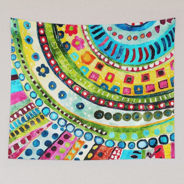 Item preview, Hippie Psychedelic Funky Design designed and sold by DEC02.