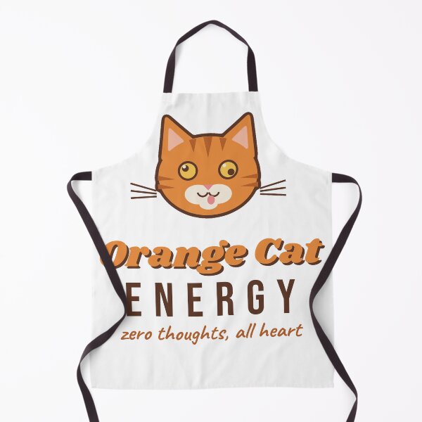 Artikelvorschau, Orange Cat Energy - Funny Ginger Cat Lover entworfen und verkauft von Good Little Days.