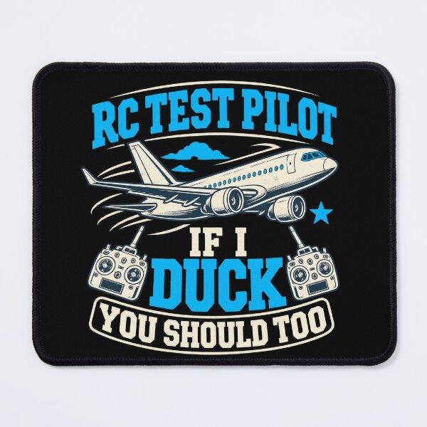 Item preview, RC Test Pilot Funny Retro Remote Control Airplane designed and sold by Benyacine.