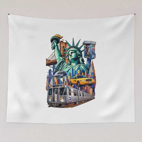 Item preview, New York City Icons designed and sold by DreamPrint Collective.