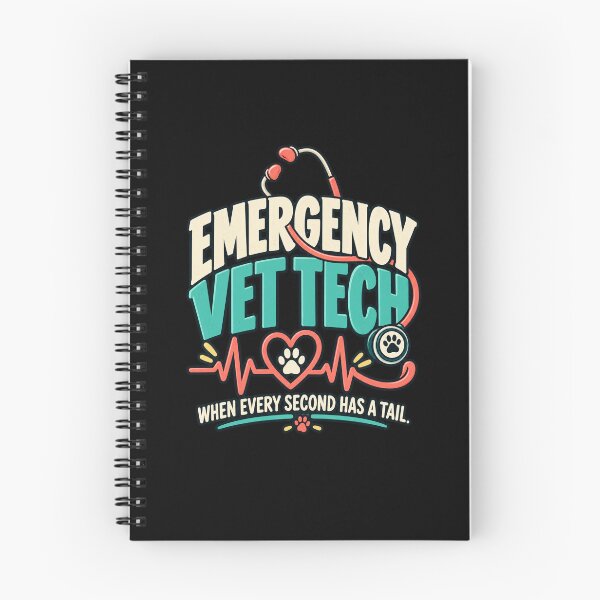 Artikelvorschau, Emergency Vet Tech | When Every Second Has a Tail entworfen und verkauft von MOTIFOLK.
