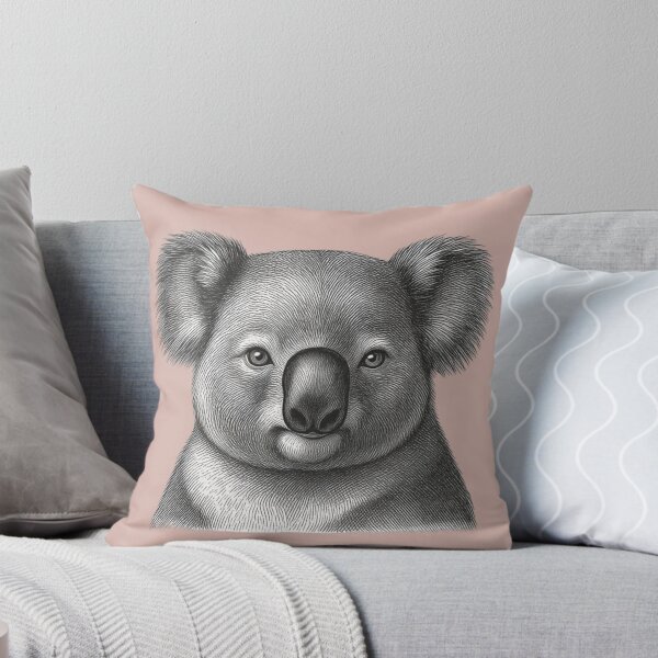 Aperçu de l'œuvre Gravure de portrait de koala créée et vendue par oh-bi-me.