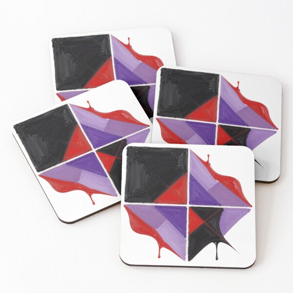 Item preview, colisión cromática diseño abstracto geométrico colorido designed and sold by SmashingDeals.