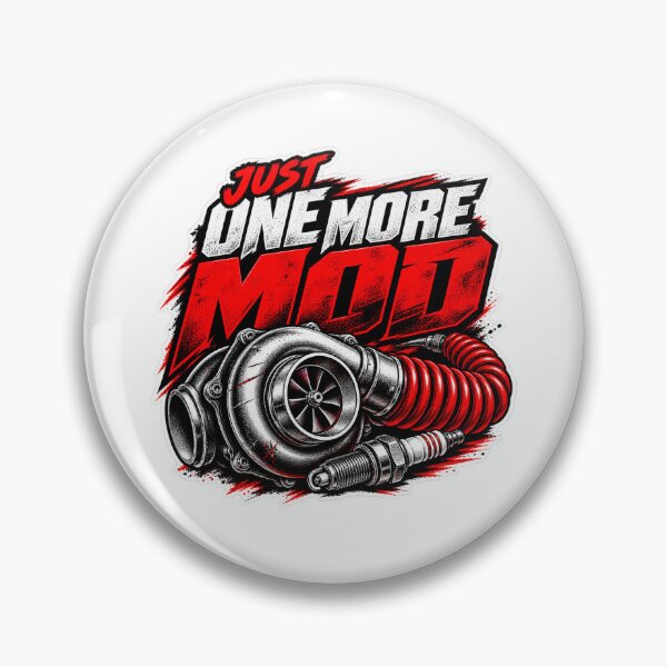 Item preview, Just One More Mod: Turbo Garage Graphic designed and sold by Auto Culture Society.