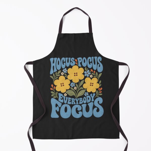 Item preview, Hocus Pocus Everybody Focus Retro Floral Teacher Art designed and sold by AmiGraph.