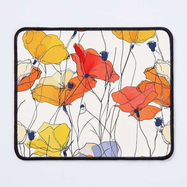 Item preview, Boho Style Flowers in Casually Sophisticated Summer Hues designed and sold by DEC02.