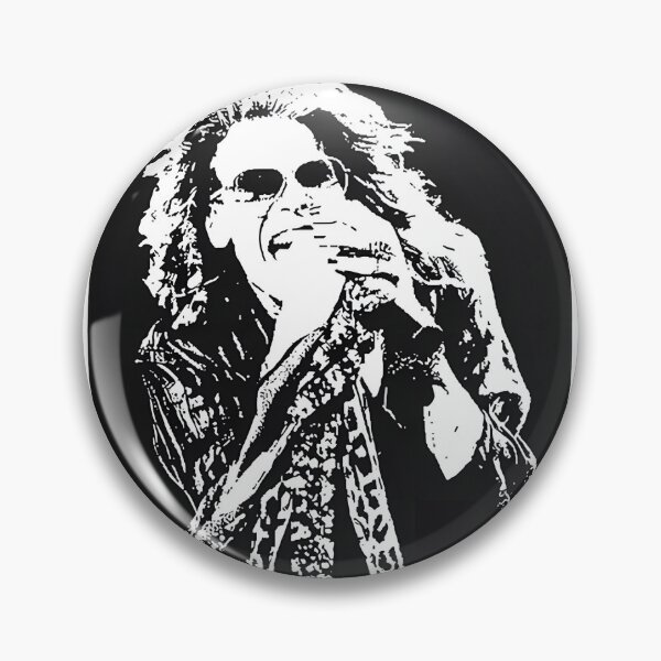Artikelvorschau, Schattensilhouette von Steven Tyler, Rock-Ikone, Kunstdesign entworfen und verkauft von FDBZ91.