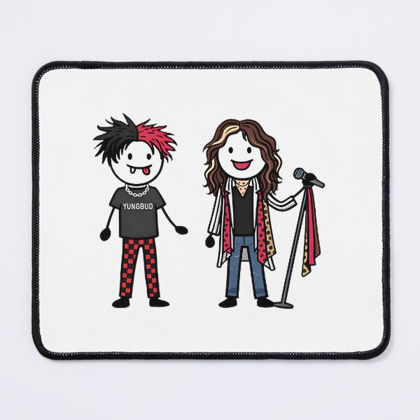 Item preview, Yungblud and Steven Tyler Rock Music Collaboration Art Design designed and sold by FDBZ91.