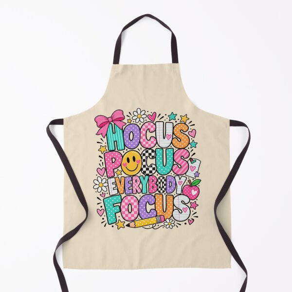 Item preview, Hocus Pocus Everybody Focus Colorful Pattern Teacher Art designed and sold by AmiGraph.