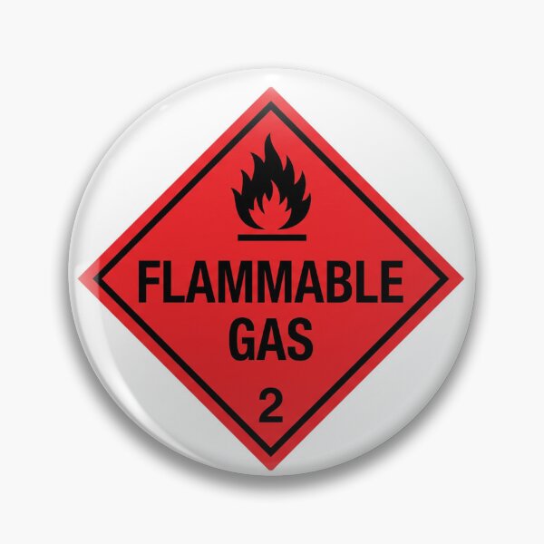 Item preview, HSE: Flammable Gas designed and sold by anuggra.