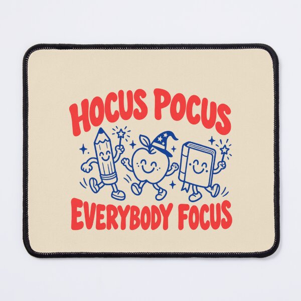 Item preview, Hocus Pocus Everybody Focus School Supply Doodle Art designed and sold by AmiGraph.