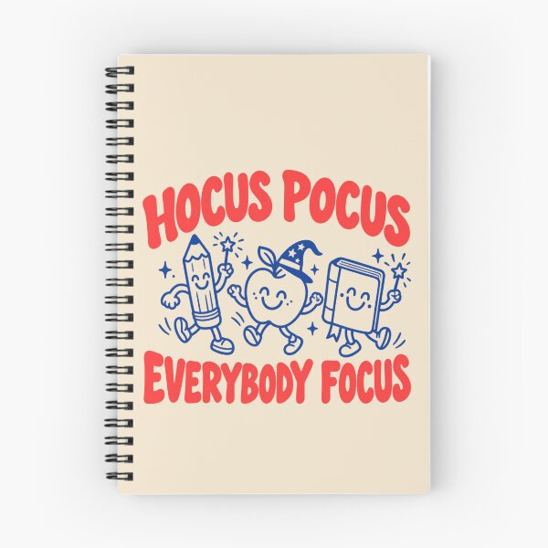 Item preview, Hocus Pocus Everybody Focus School Supply Doodle Art designed and sold by AmiGraph.