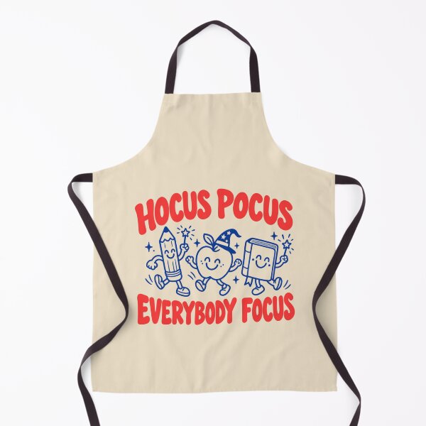 Item preview, Hocus Pocus Everybody Focus School Supply Doodle Art designed and sold by AmiGraph.