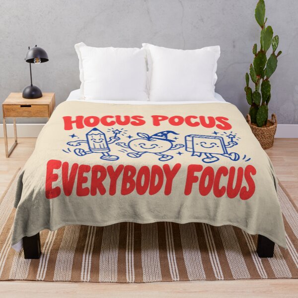 Item preview, Hocus Pocus Everybody Focus School Supply Doodle Art designed and sold by AmiGraph.