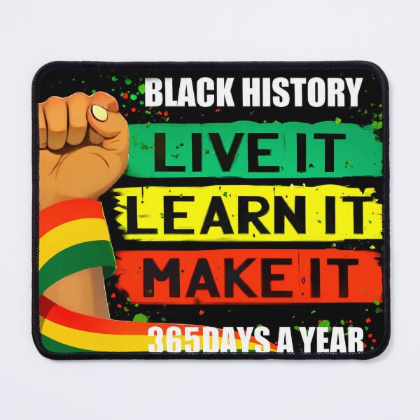 Item preview, Black History Live It Learn It Make It 365 Days a Year Shirt | Black History Month Empowerment Tee designed and sold by GarnerSupplyCo.