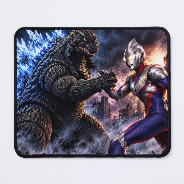 Item preview, Godzilla vs Ultraman Tiga designed and sold by SpeedR8cer5.