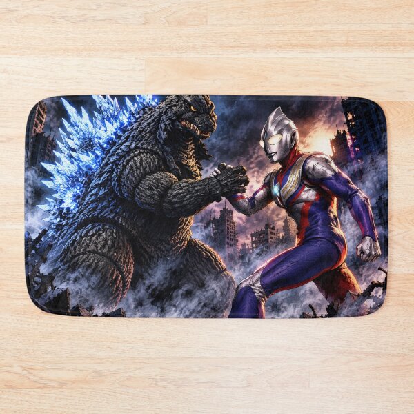 Item preview, Godzilla vs Ultraman Tiga designed and sold by SpeedR8cer5.