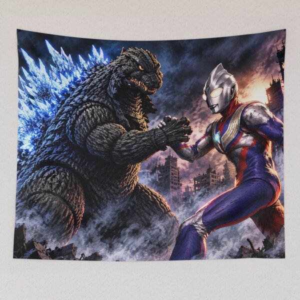 Artikelvorschau, Godzilla gegen Ultraman Tiga entworfen und verkauft von SpeedR8cer5.