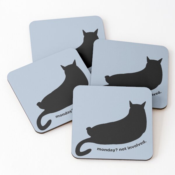 Item preview, Black Cat Monday? Not Involved. designed and sold by DecentVibe.