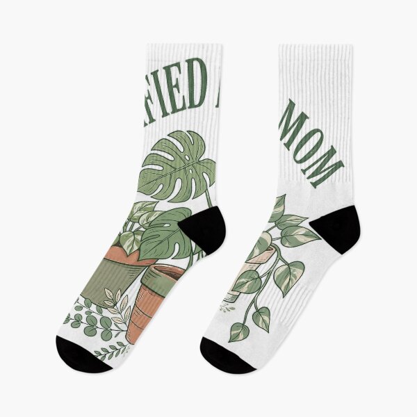 Aperçu de l'œuvre Certified Plant Mom Funny Plant Lover créée et vendue par mahi1design.