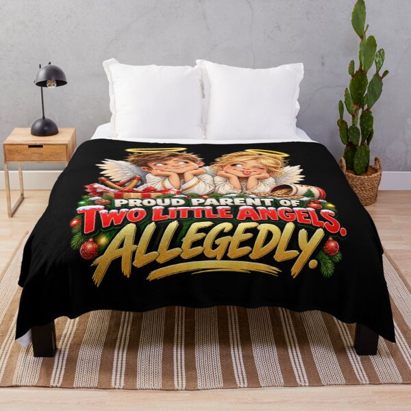 Item preview, Padre orgulloso de dos angelitos… Supuestamente. designed and sold by signshirtz.