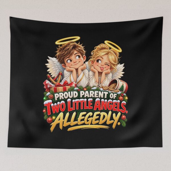 Item preview, Proud Parent of Two Little Angels… Allegedly. designed and sold by signshirtz.