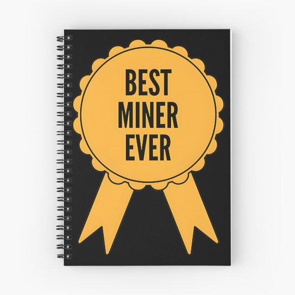 Item preview, Best Miner Ever Gold Medal Achievement Design for Mining Enthusiasts designed and sold by cvbbb.