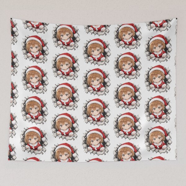 Item preview, Chinatsu Kano Blue Box Christmas Wall Break Chibi designed and sold by mildaclairmo.