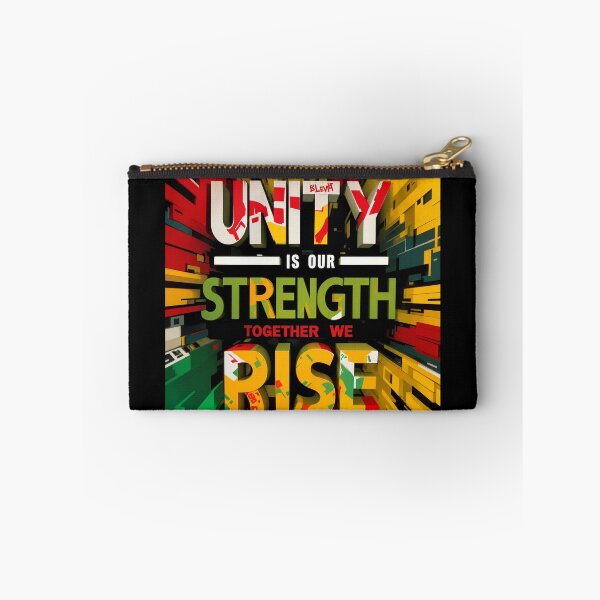 Item preview, Unity Is Our Strength Together We Rise Shirt | Black History Month Empowerment Tee | African Heritage Design designed and sold by GarnerSupplyCo.