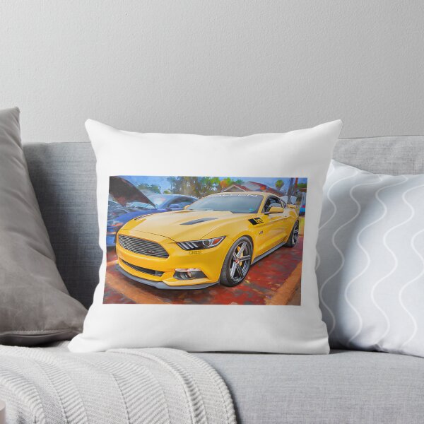 Item preview, Saleen S Yellow Label Mustang Sports Car Illustration designed and sold by Matthew Brewer.