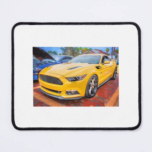 Item preview, Saleen S White Label Mustang X Performance Car Illustration designed and sold by Matthew Brewer.