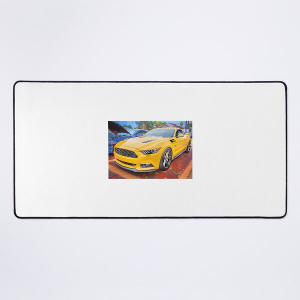 Artikelvorschau, Illustration des Saleen S White Label Mustang X Performance-Fahrzeugs entworfen und verkauft von Matthew Brewer.
