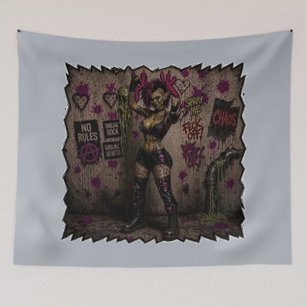 Artikelvorschau, Punk Goblin weiblich entworfen und verkauft von Fantasy Temptress Adult.