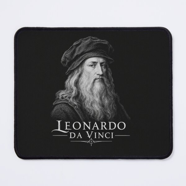 Item preview, Leonardo da Vinci Portrait Renaissance Master designed and sold by Owcomm.