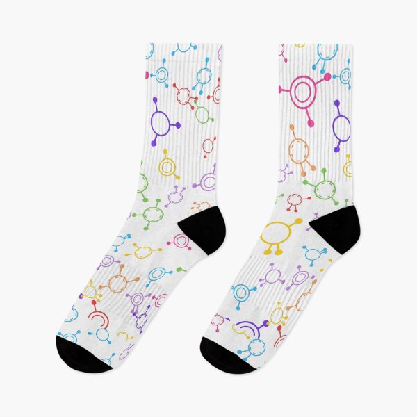Item preview, Colorful Molecule Rings designed and sold by Doodle-Storm.
