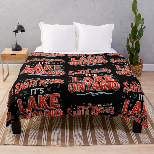 Item preview, Funny Santa Lake Ontario Christmas Great Lakes Ontario Canada Holiday designed and sold by 519xdesign.